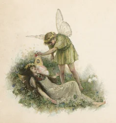 Titania en Oberon uit Midzomernachtsdroom